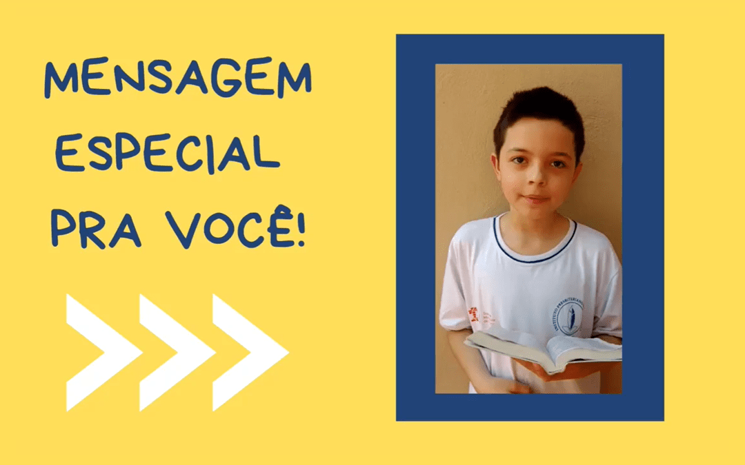 IPE E A VALORIZAÇÃO DA VIDA E DA ESPERANÇA – Salmo 28.7